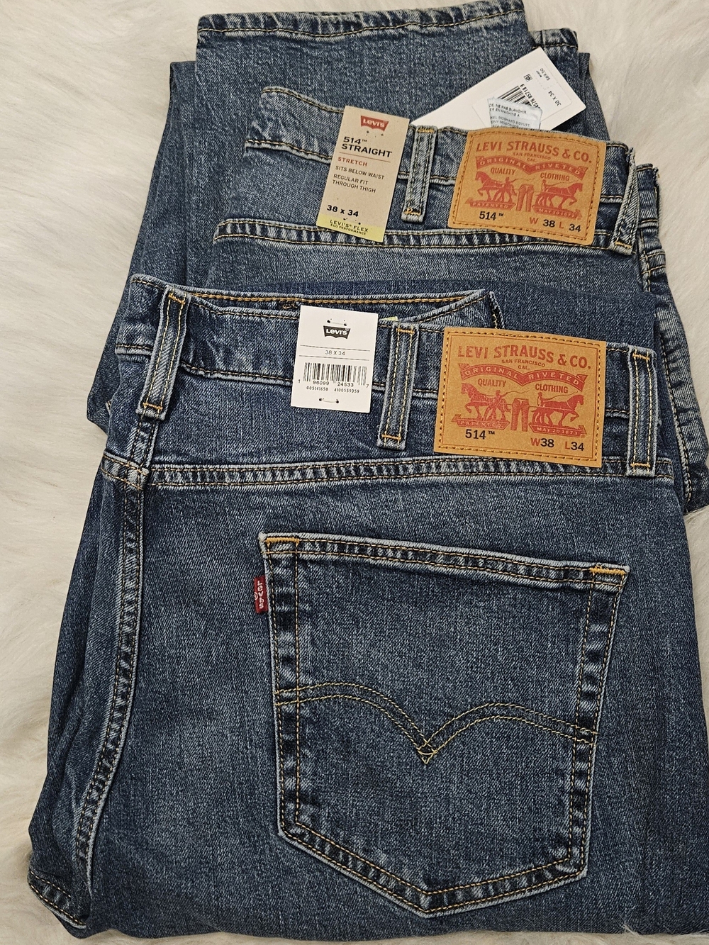 Levi's 514 Straight Strecth Men's 38x34